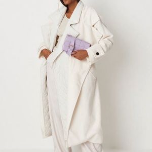 Quilt lined coat
